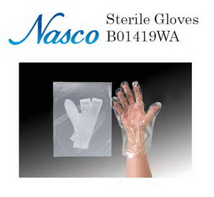 Стерильные одноразовые перчатки Nasco